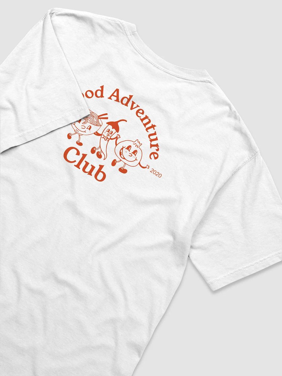 Food Adventure Club T-Shirt WHITE product image (6)