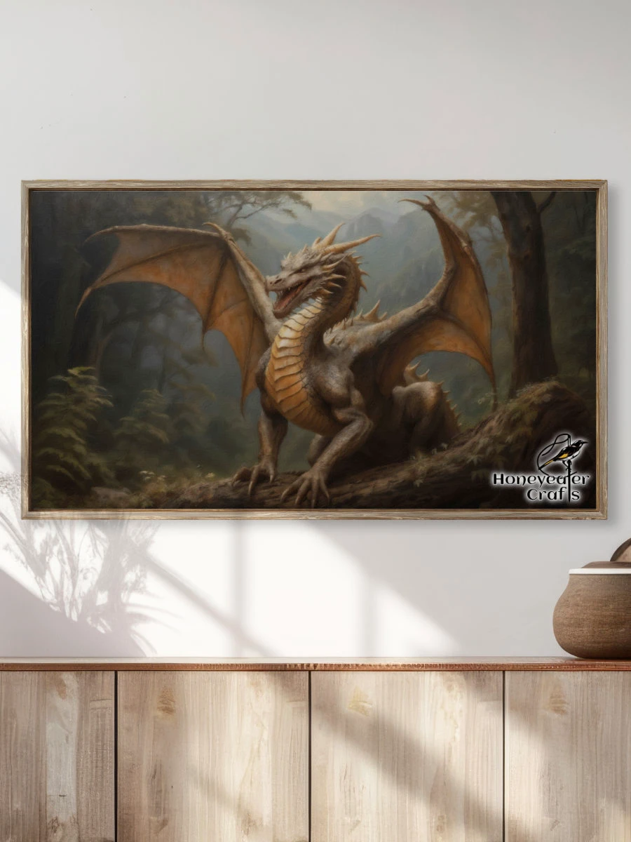 Enchanted Forest Dragon: Fantasy Frame TV Art product image (8)