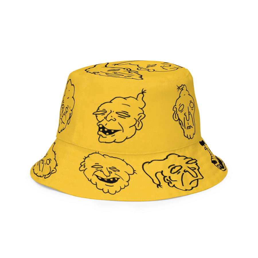 DOODLE BUCKET (YELLOW REVERSABLE) product image (7)