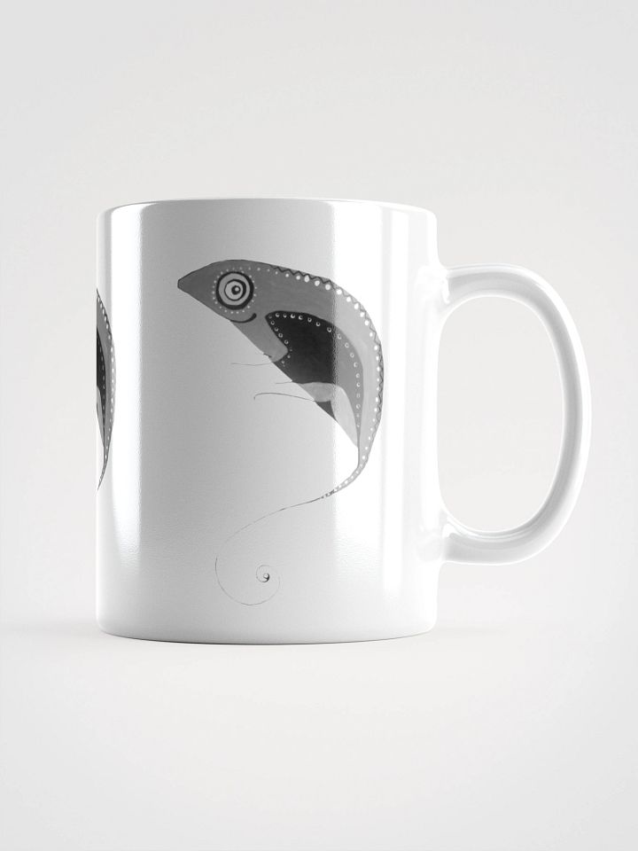 Mystic Lizard Trio - White Glossy Mug product image (3)