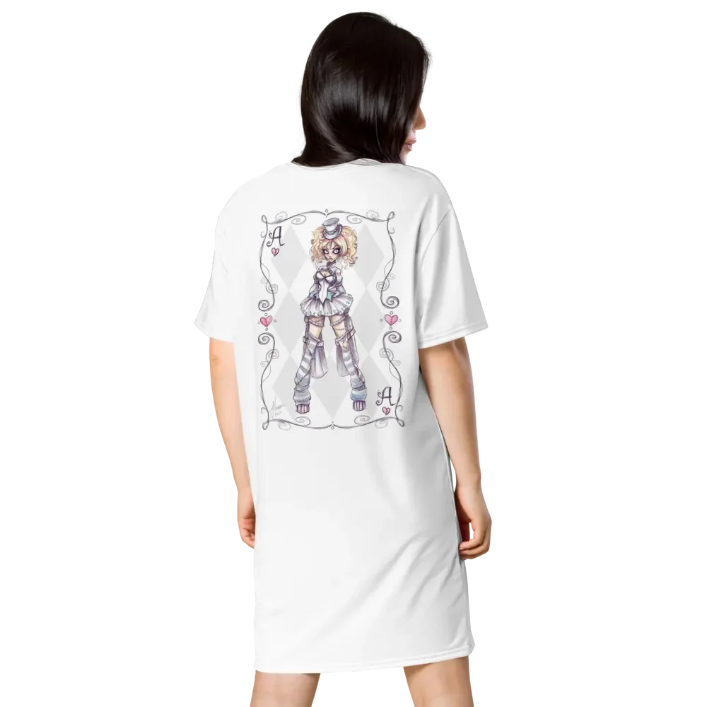 Horrorland Ensemble: All-Over Print T-Shirt Dress product image (3)