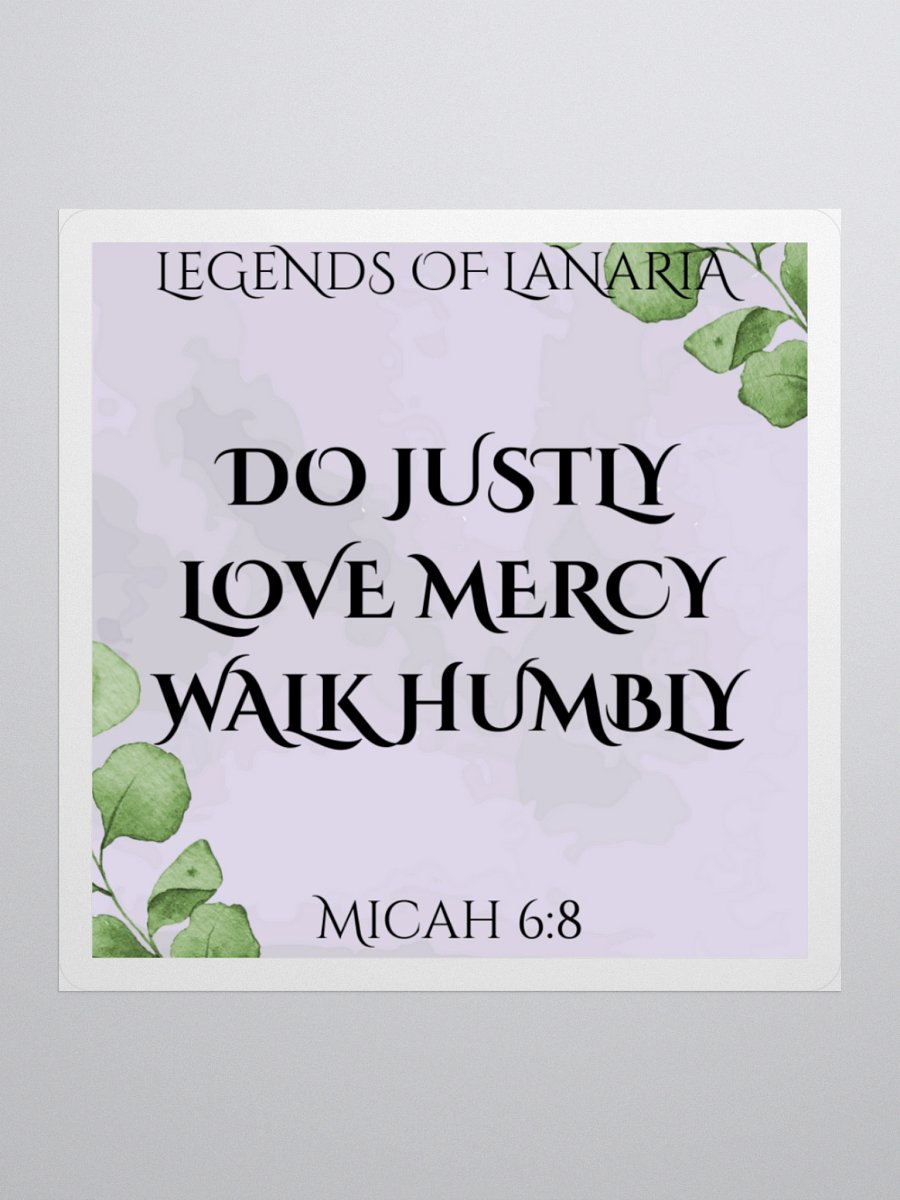 Legends of Lanaria Theme Verse Sticker product image (1)