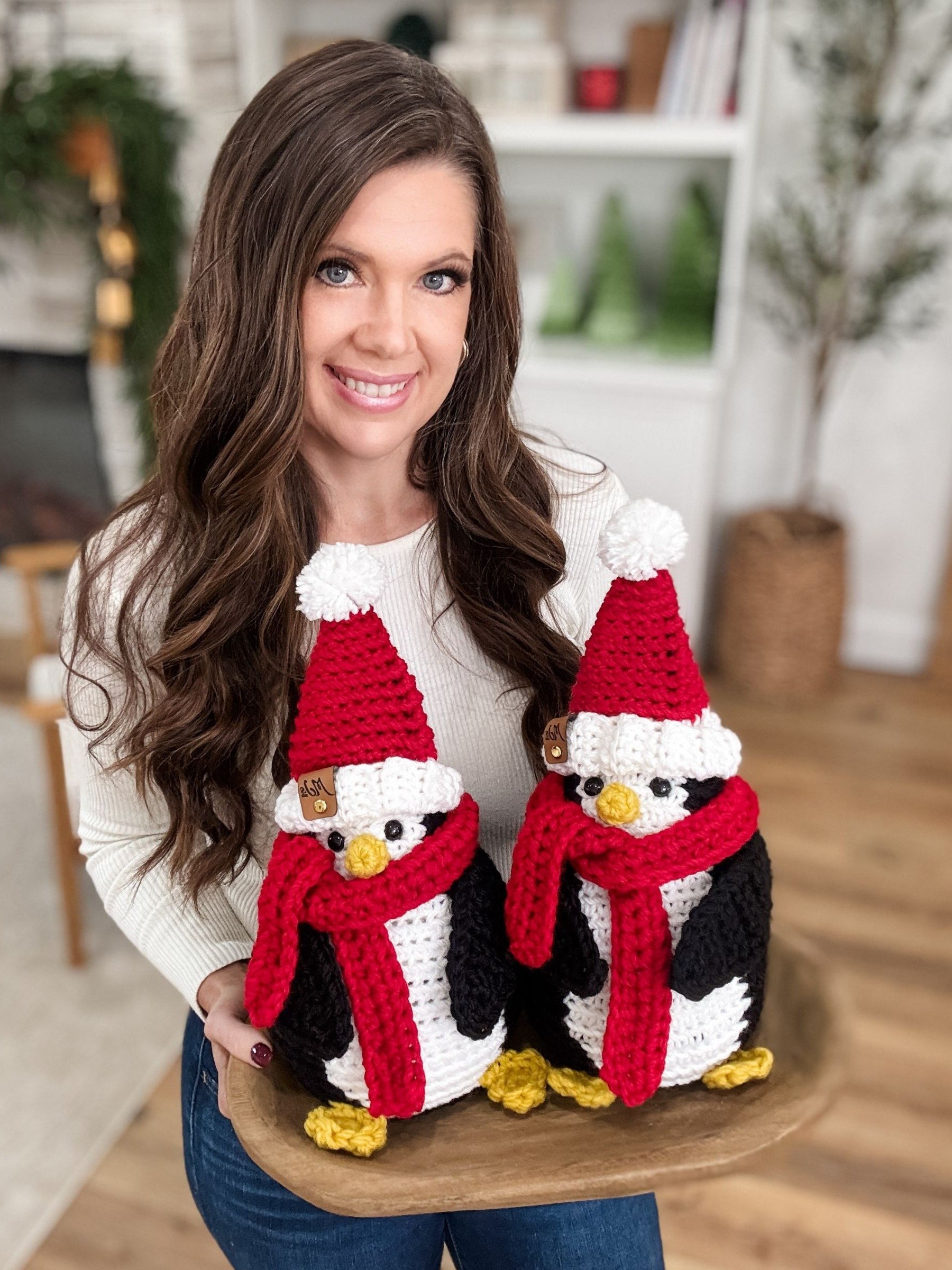 Merry & Bright Santa Penguin Crochet Pattern product image (6)