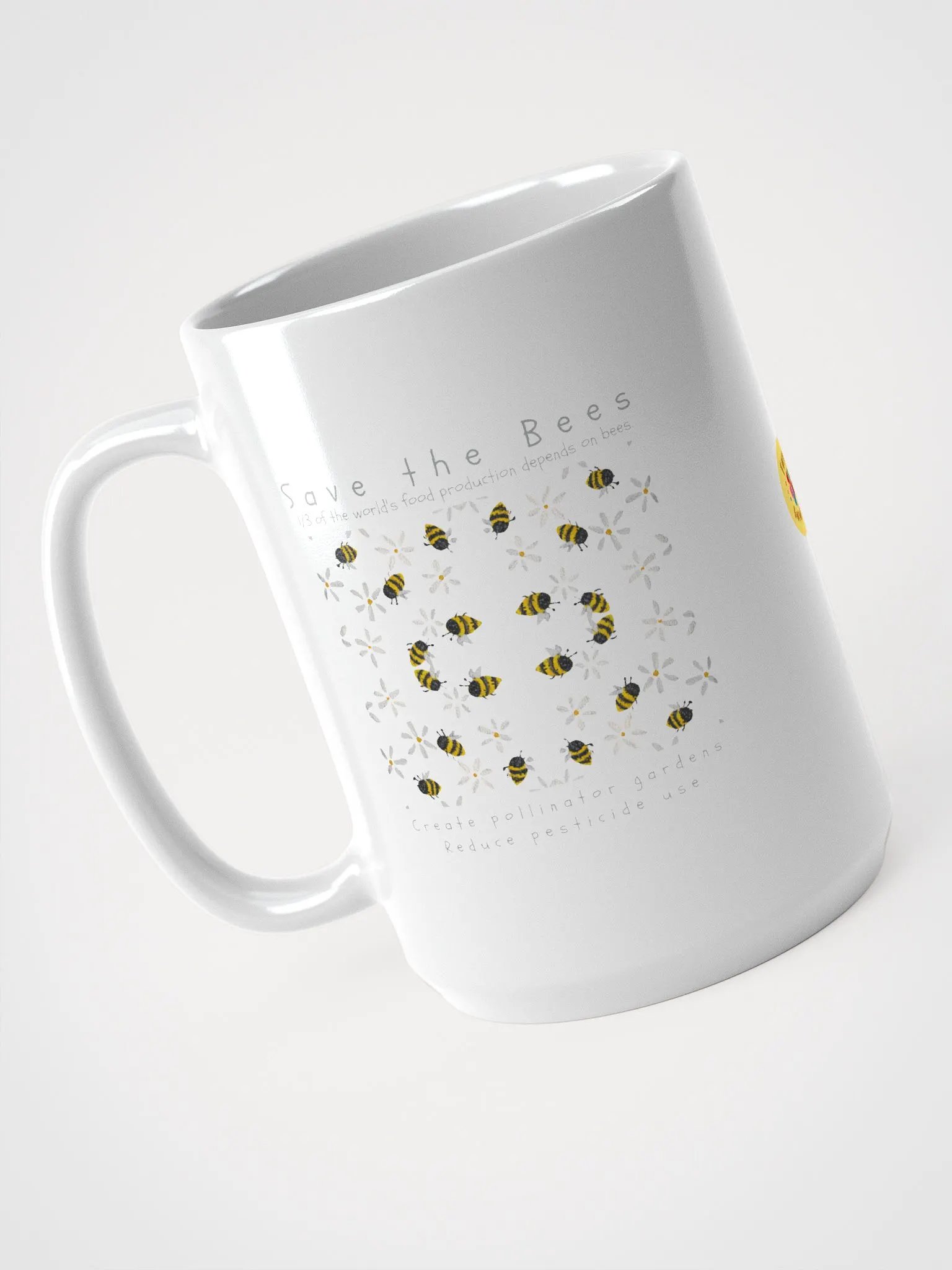 Save The Bees Elegant Mug product image (3)
