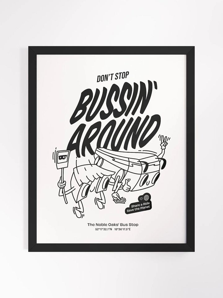 Bussin' Around Poster product image (1)