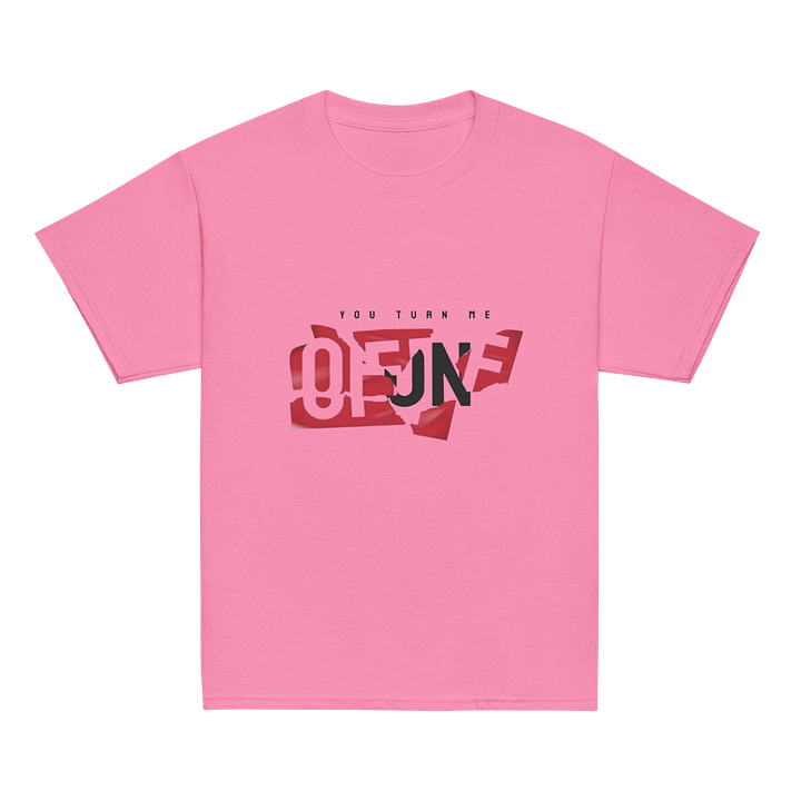 Kids Shirt ON OFF Slogan product image (2)