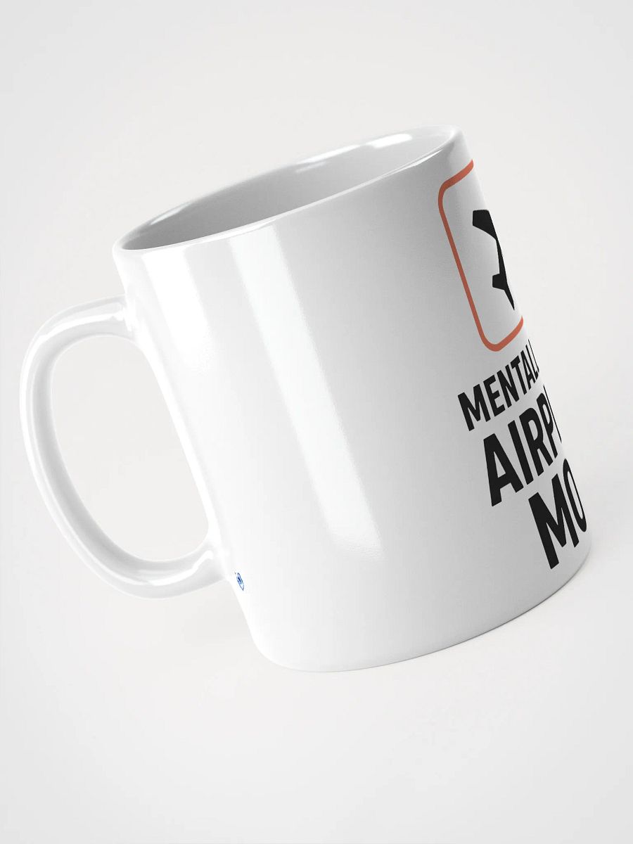 Mentally I’m on Airplane Mode Mug – Funny Coffee Cup for Work, Travel Lovers & Introverts product image (4)