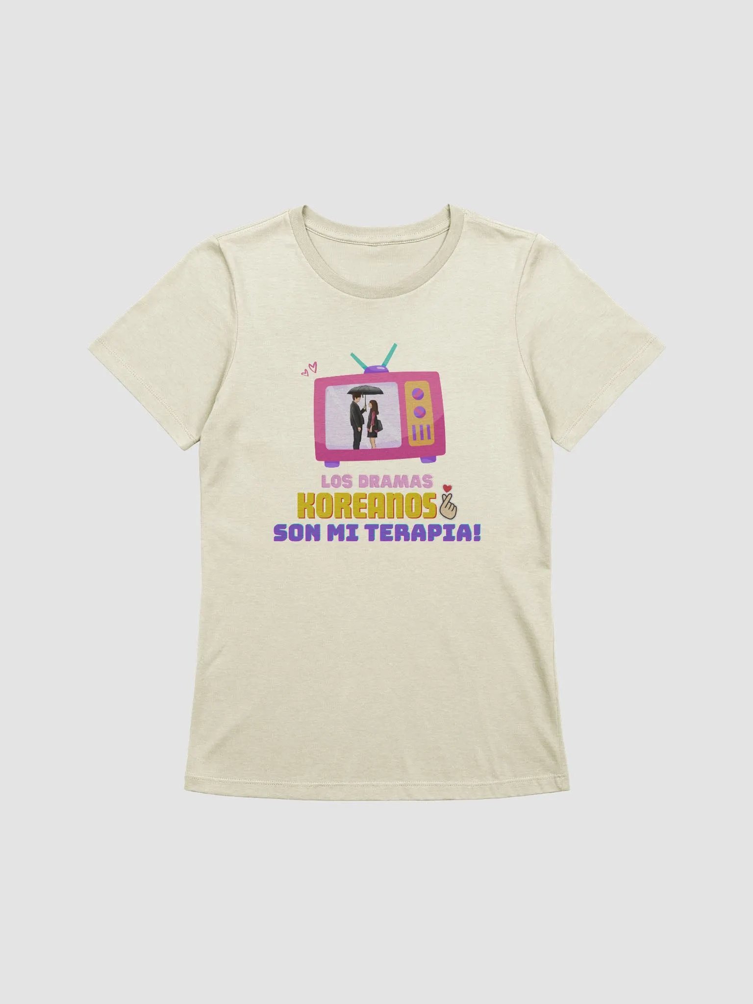 Remera Doramera Solo Apta para Adictas al Romance product image (1)