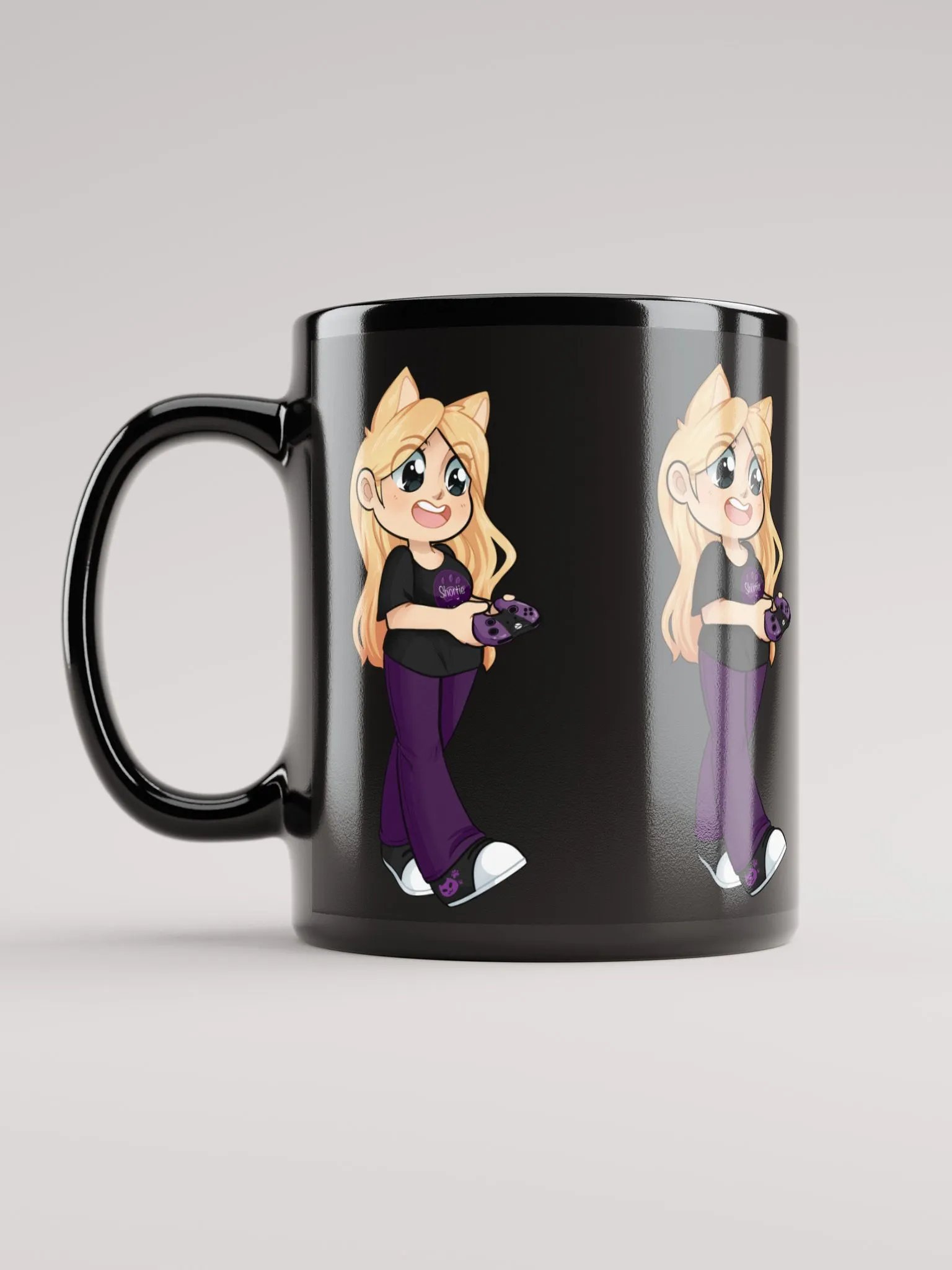 ShortieGamez Mug (Black) product image (12)