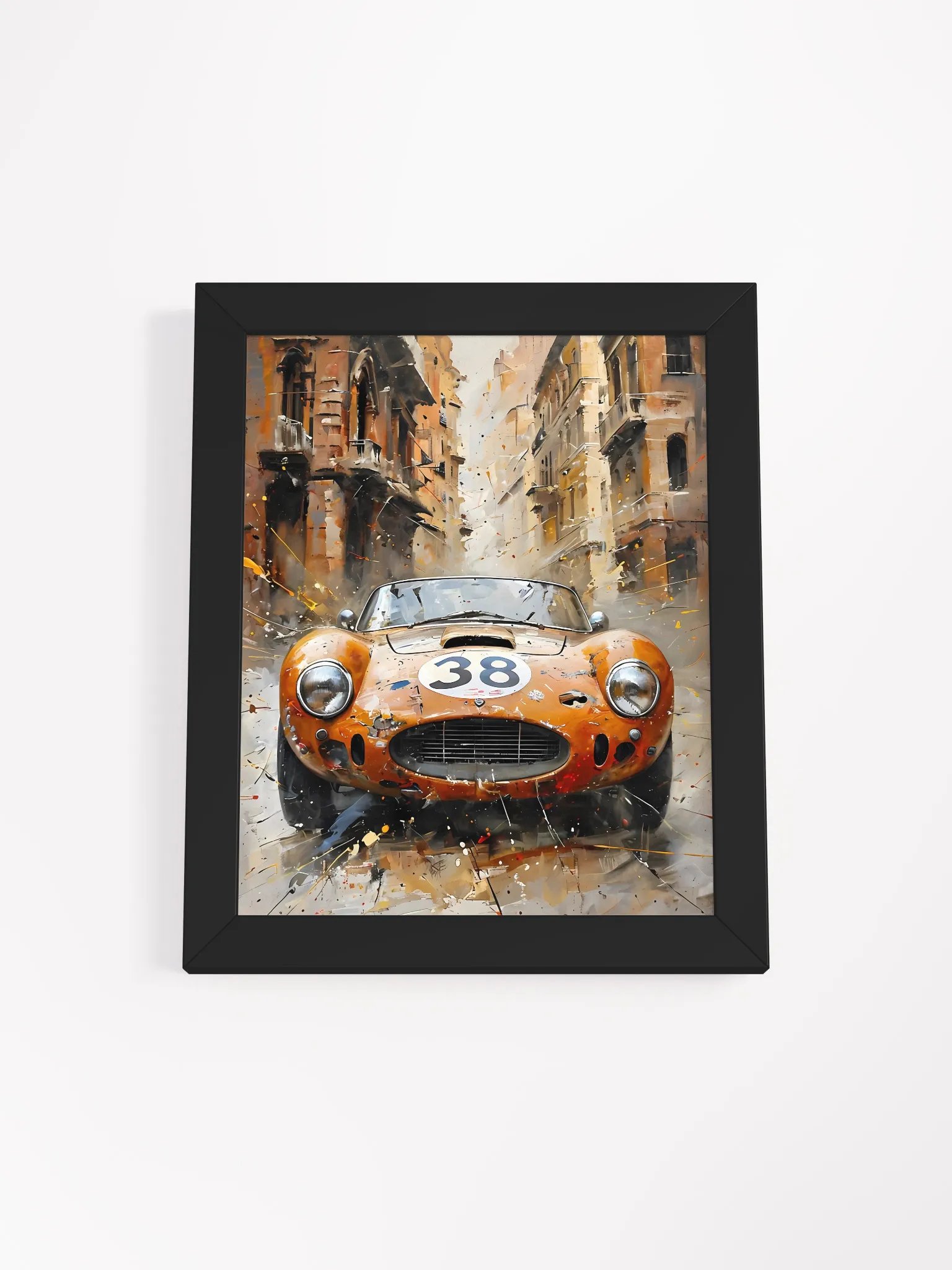 Vibrant Urban Speedster Framed Poster product image (2)