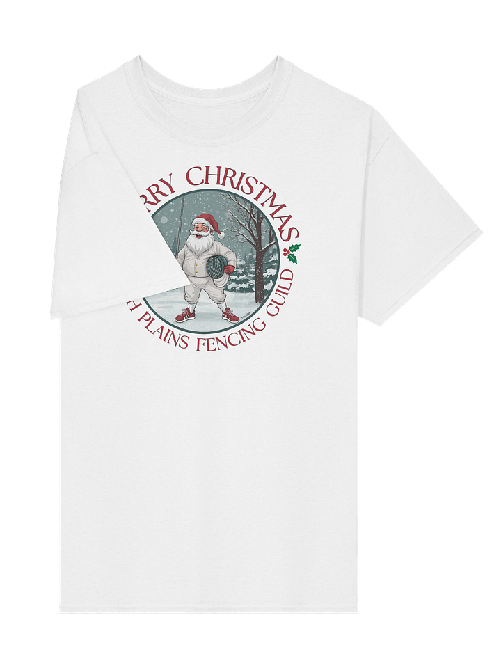 Santa Fencing Christmas Shirt product image (2)