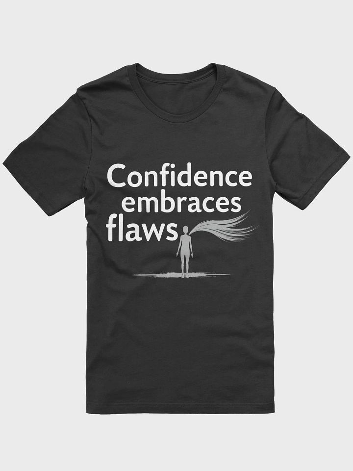 Unlock Your True Potential with Zac Efron’s Inspirational Quote:  Confidence Embraces Flaws — Wear It, Live It, Become Unstoppable product image (1)