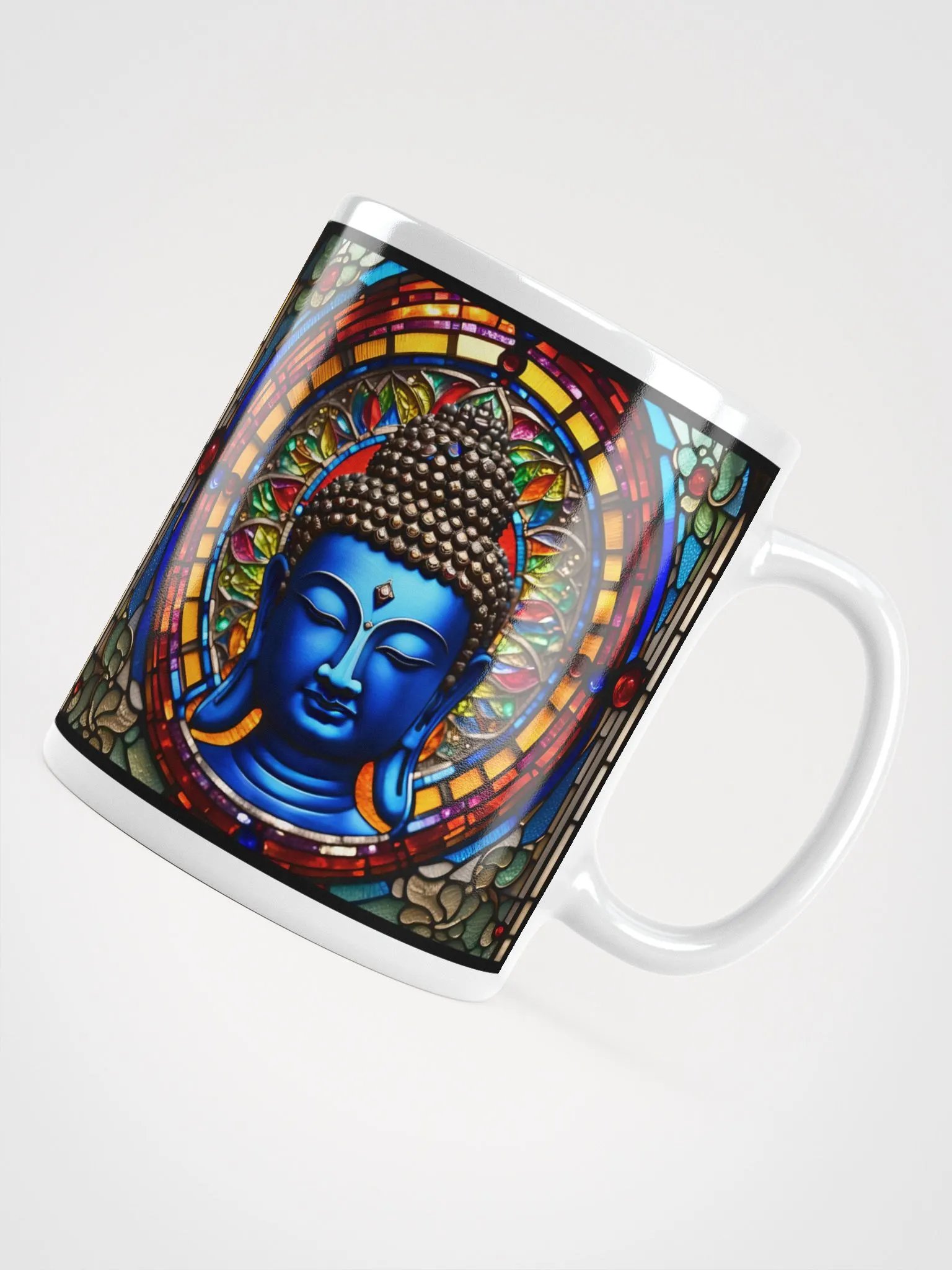 #001 Ekajati Blue Tara Buddha Glass Mug product image (12)