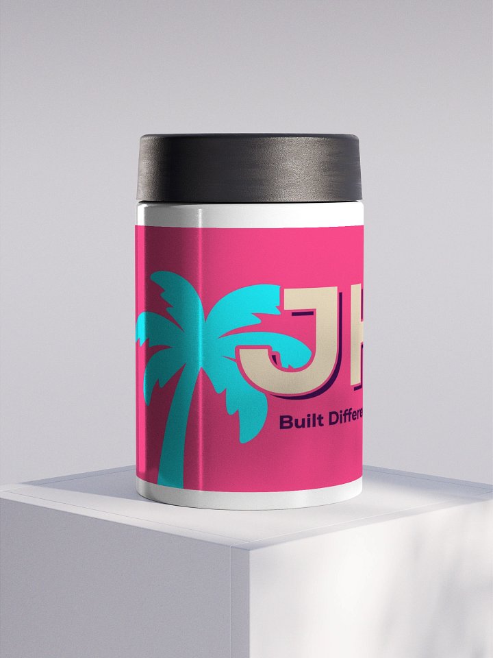 JHQ Stainless Steel Koozie - Built Different. Held Together. product image (1)