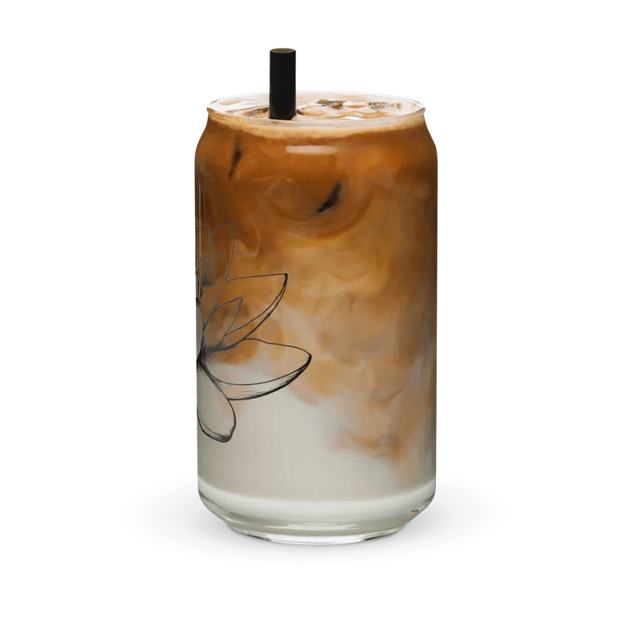 Water Lily Can-Shaped Glassware product image (12)