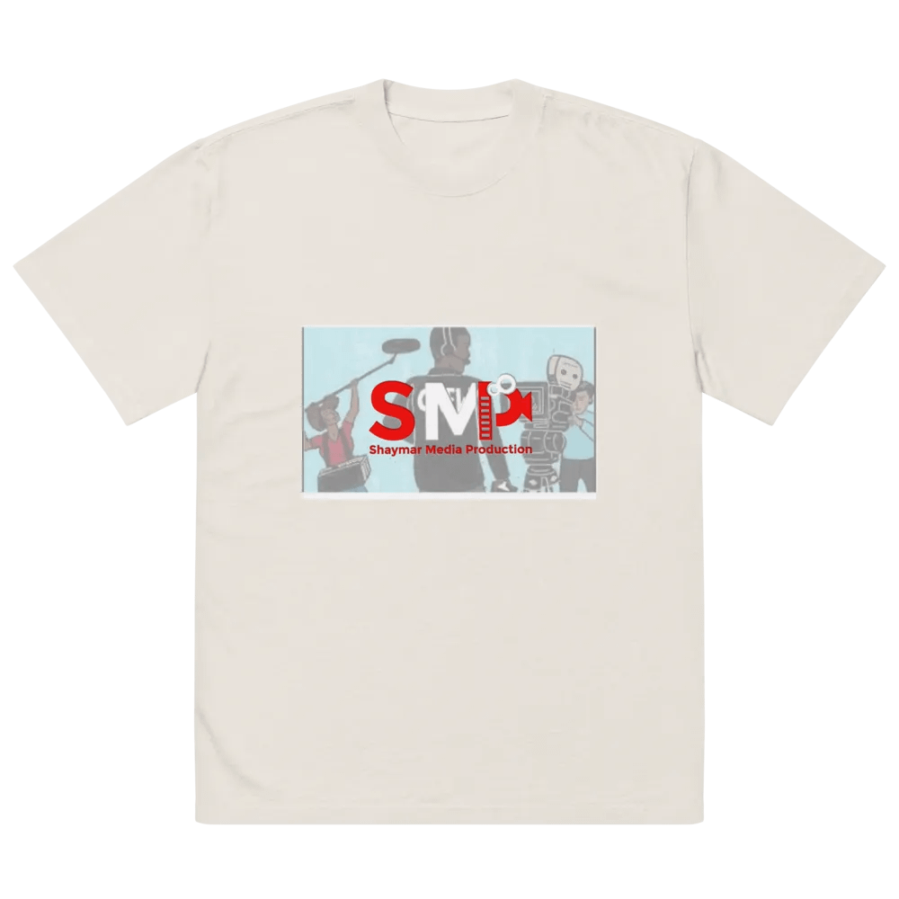 SMP Retro Media Production Oversized T-Shirt product image (2)