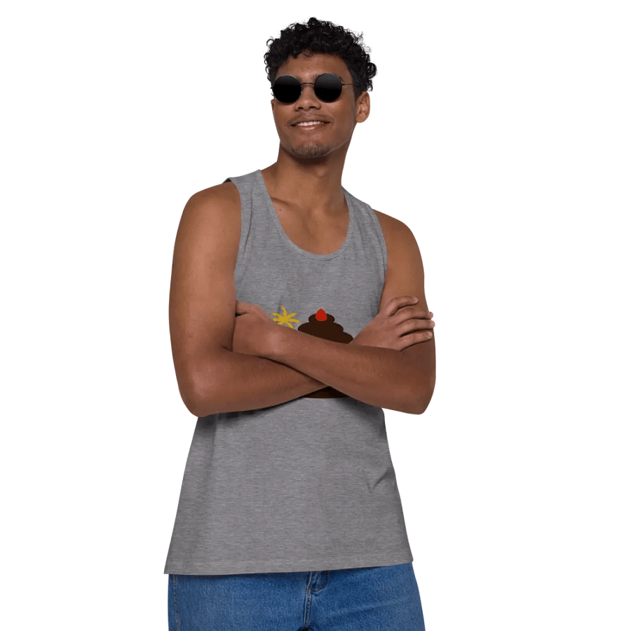 Poop Pees Classic Logo Premium Tank Top product image (64)