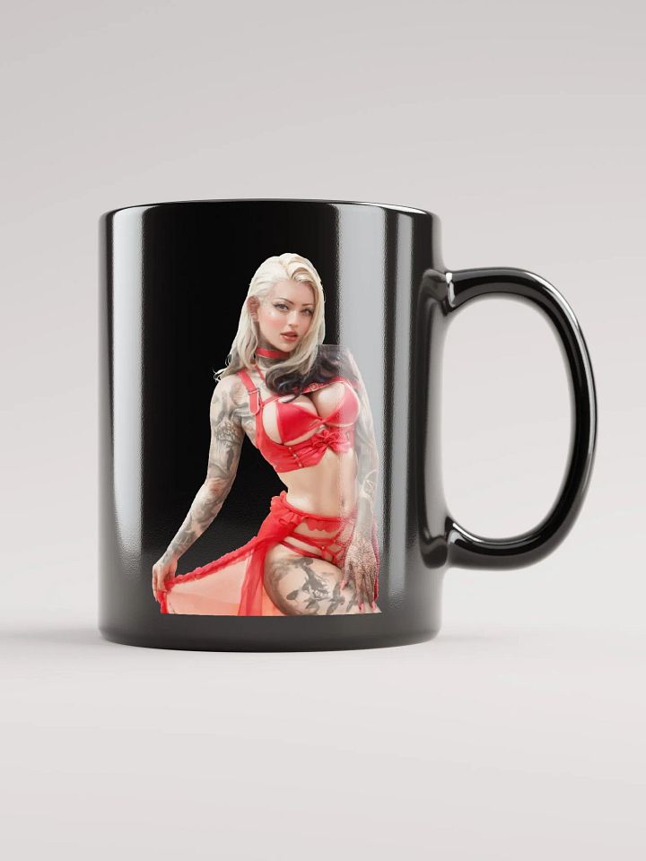 Red Goddes Mug Black product image (2)