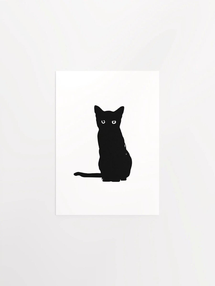 Little Black Cat Poster product image (4)