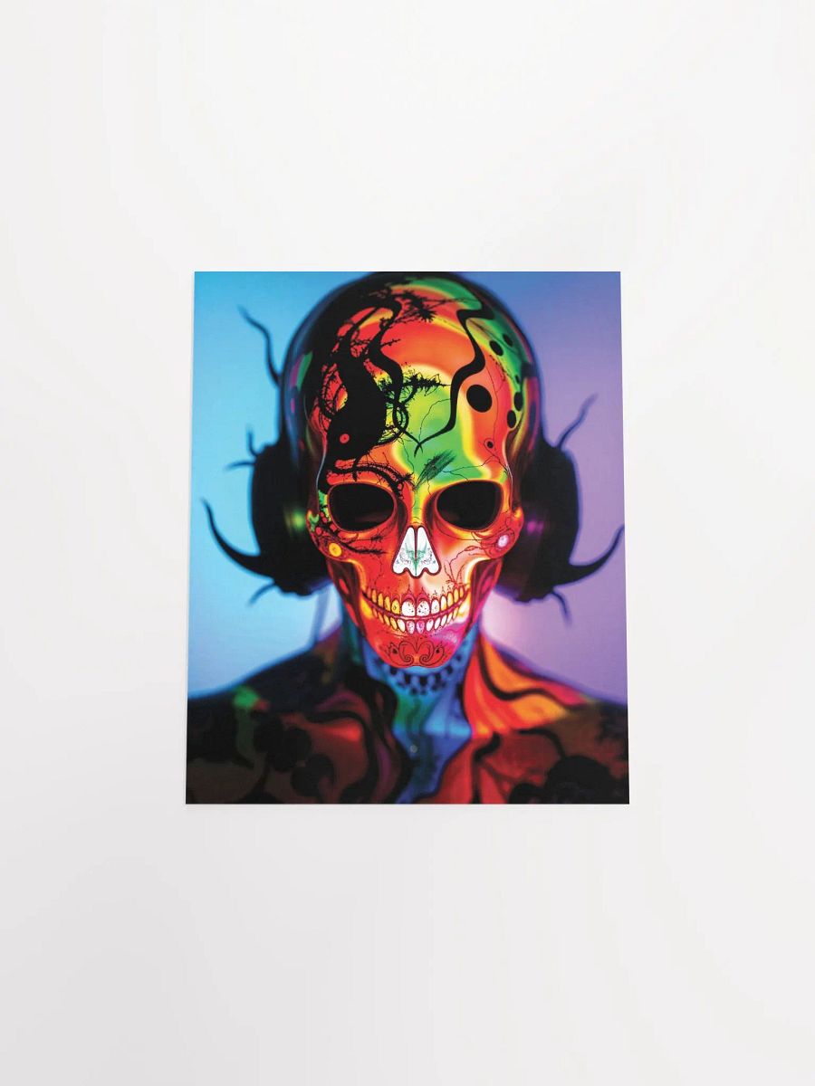 Neon Skull Poster product image (23)