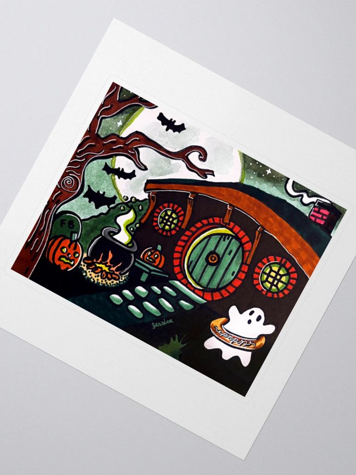 Ring of Spooks Sticker product image (2)