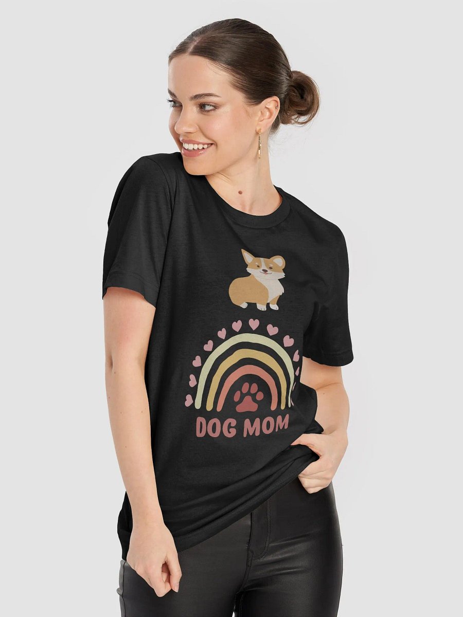 Rainbow Corgi Dog Mom T-Shirt product image (47)