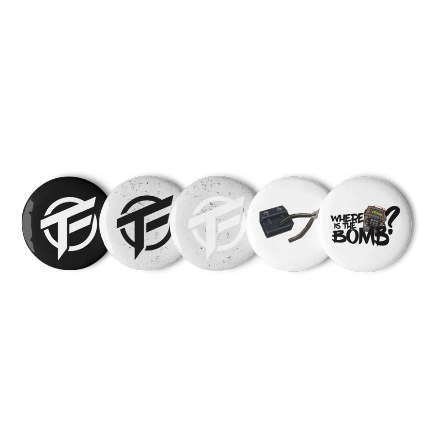 TopFrag™ Set of Pin Buttons product image (5)
