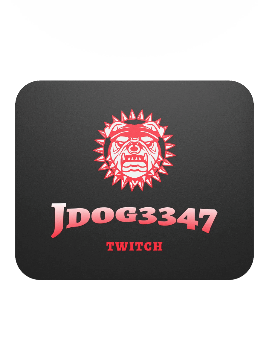 Bold Bulldog Sunburst Mouse Pad product image (2)