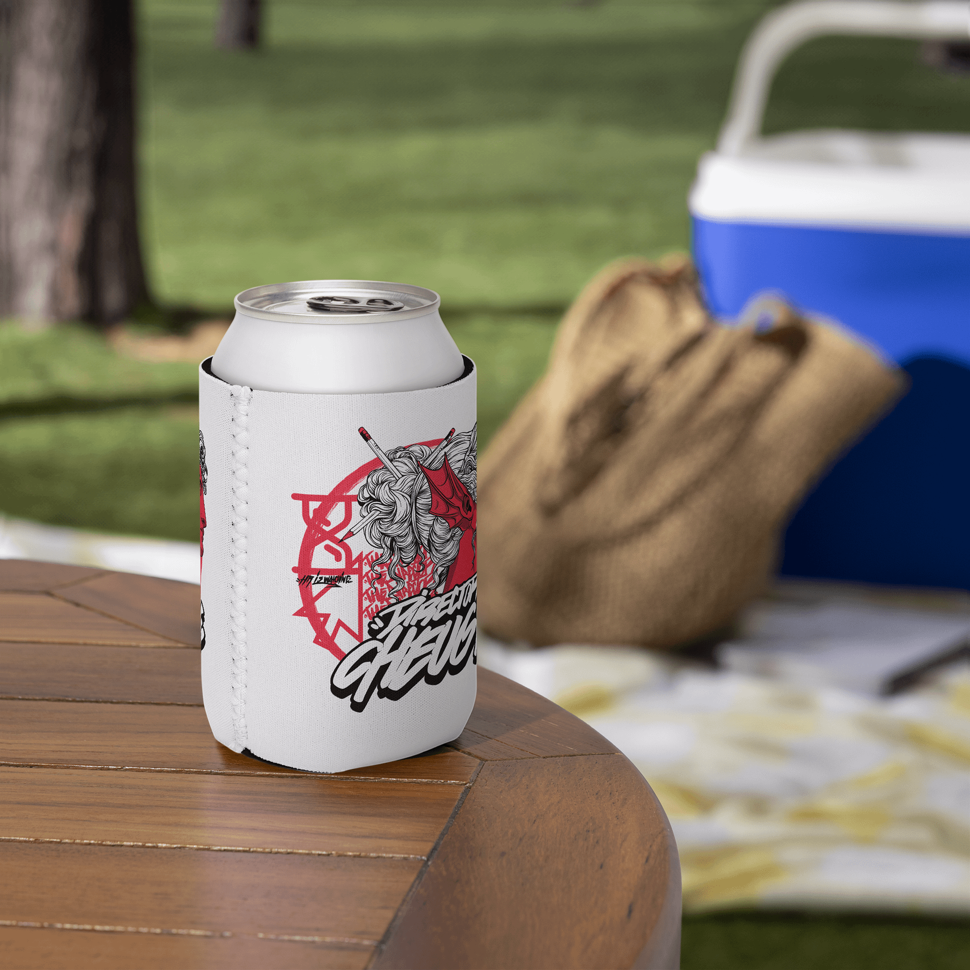 Bustin Coozie (Red/Black) product image (6)