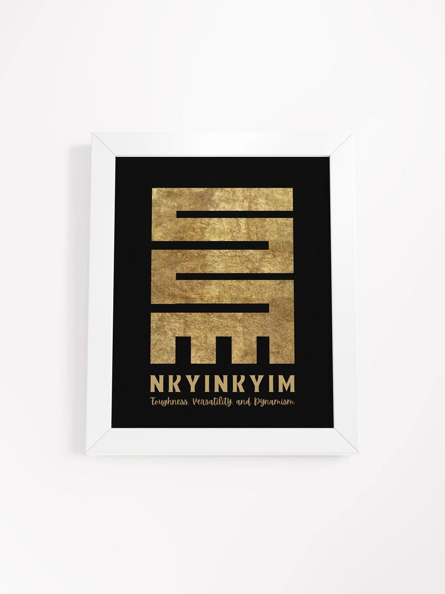 Golden Path Poster (Framed) product image (1)