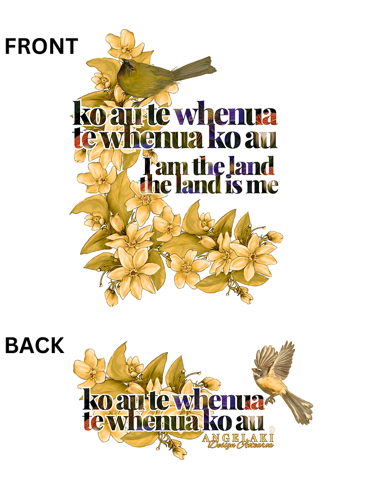 Ko au te whenua - I am the Land Decolonisation NZ Tank product image (65)