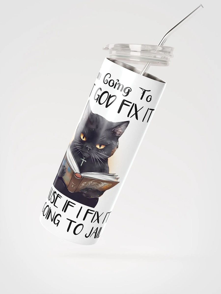 Divine Feline Stainless Steel Tumbler product image (3)
