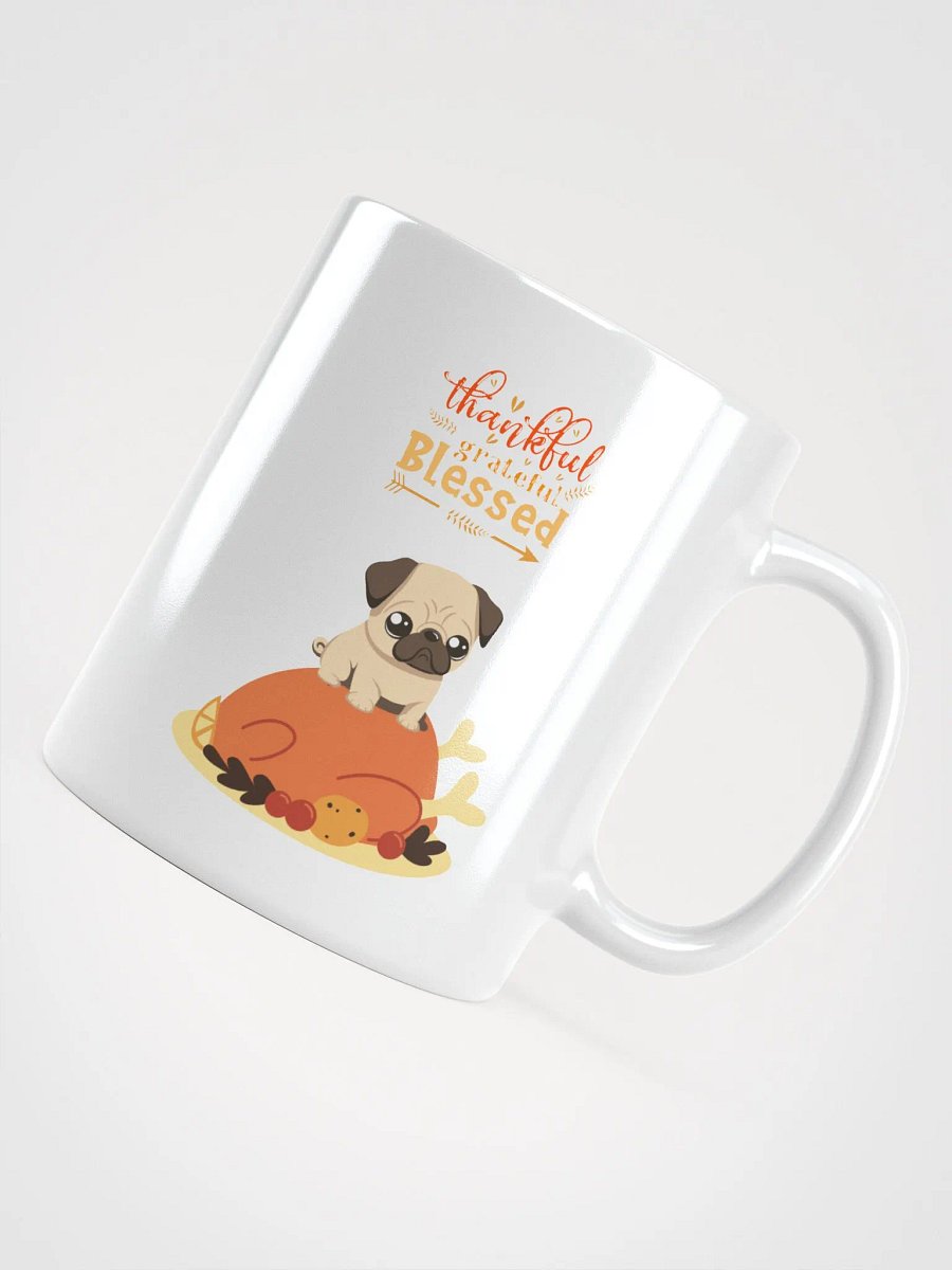 Autumn Pug Thanksgiving Mug product image (4)