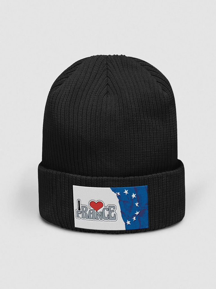 Love for France Organic Beanie product image (1)