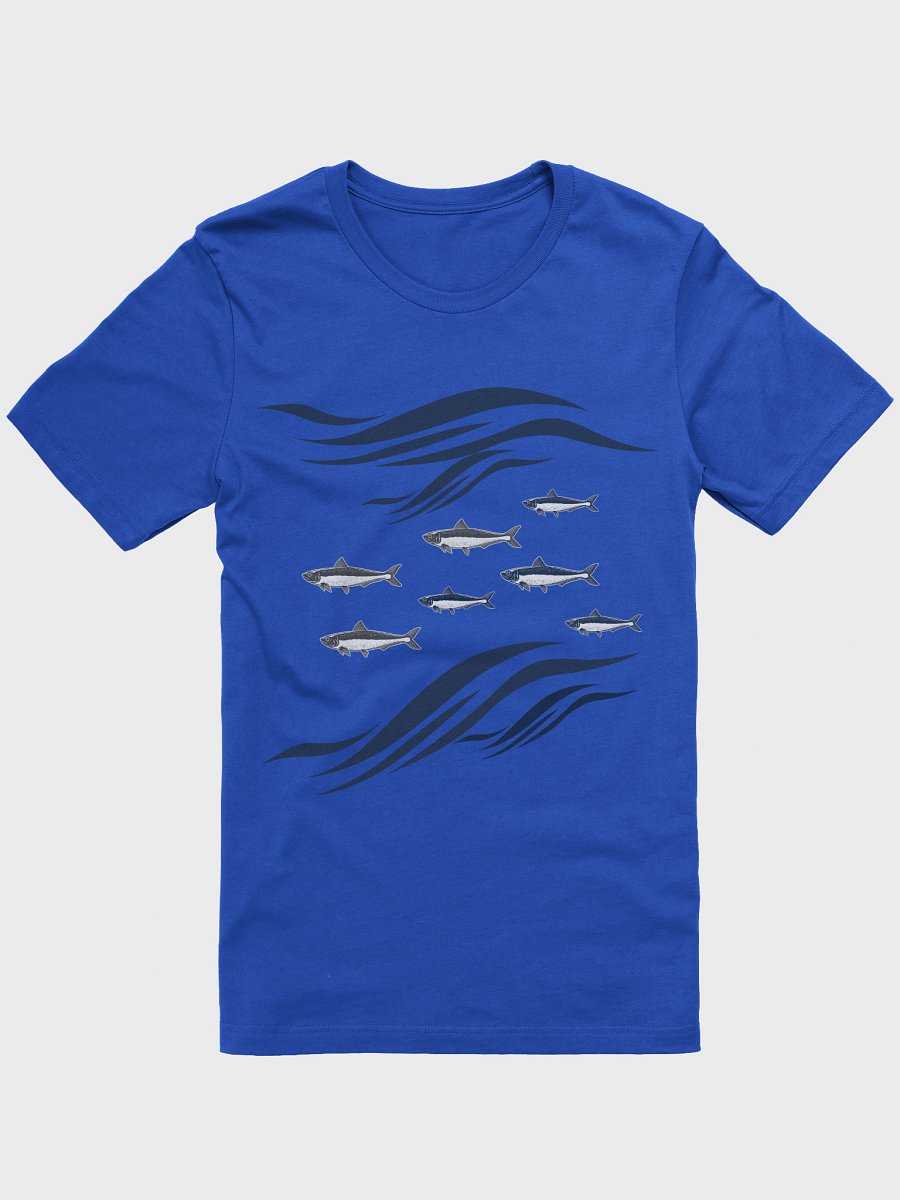 Sardines In Waves Supersoft Lightweight T-Shirt product image (1)