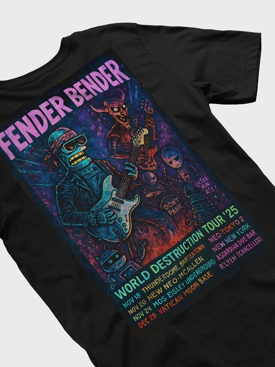 Fender Bender Tour Shirt product image (4)