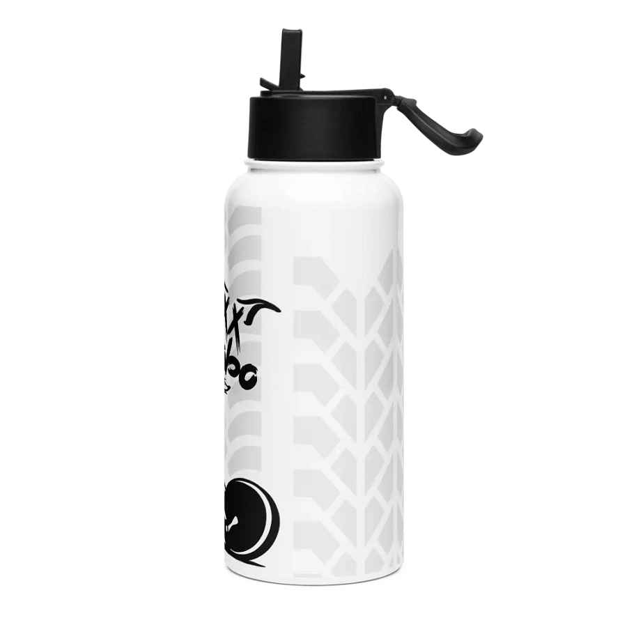 Botella de agua de acero inoxidable con tapa de pajita product image (3)