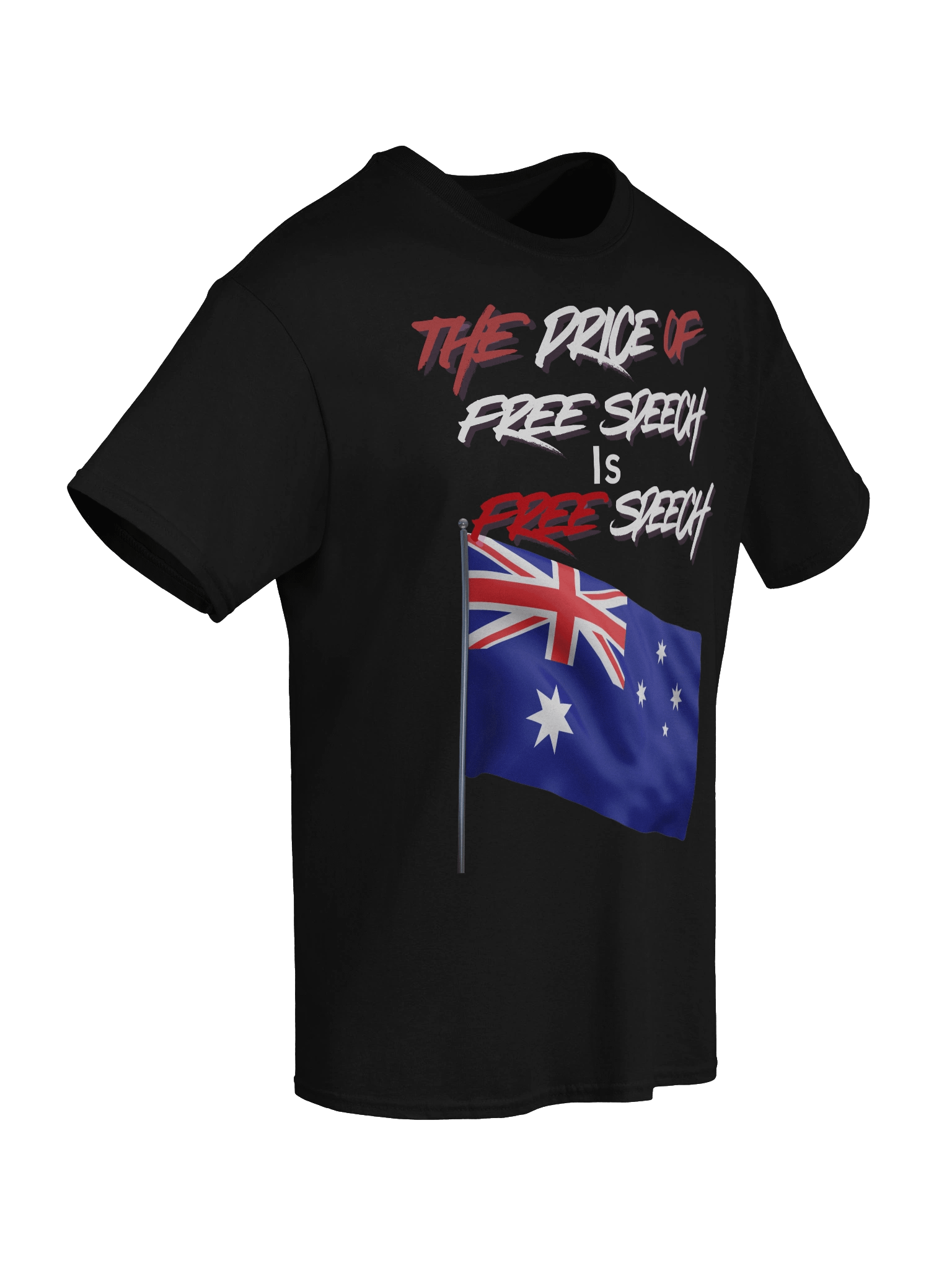 Australian Flag Free Speech Tee product image (9)