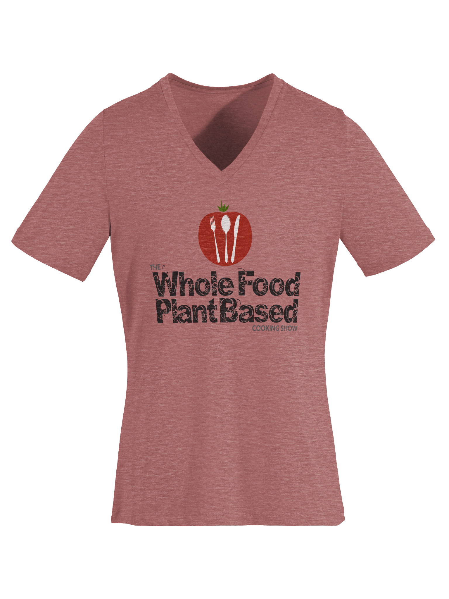The Whole Food Plant Based Cooking Show Women's Tee Light product image (27)