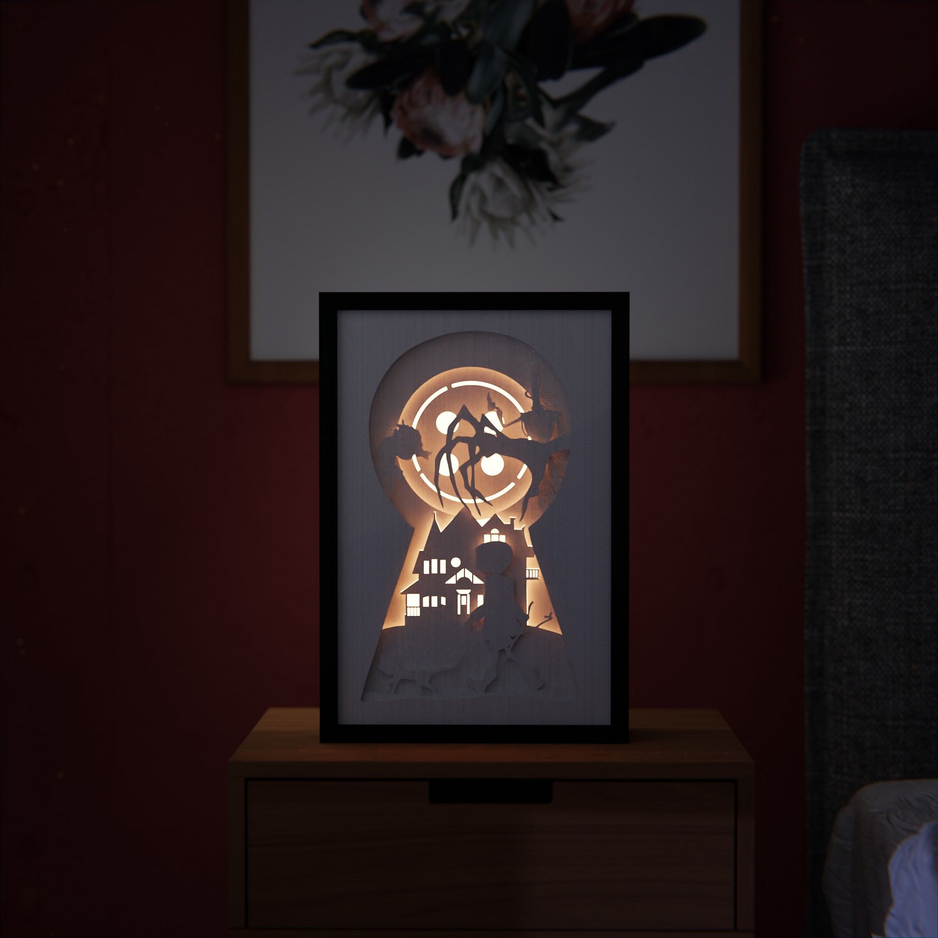 Coraline Lightbox template - PDF PNG SVG DXF + Video product image (2)