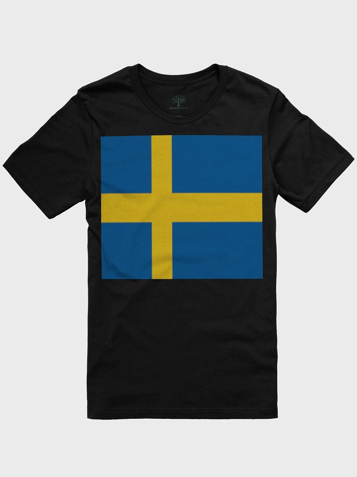 Sweden Flag Unisex Supersoft T-Shirt - Show Your Swedish Pride! product image (6)