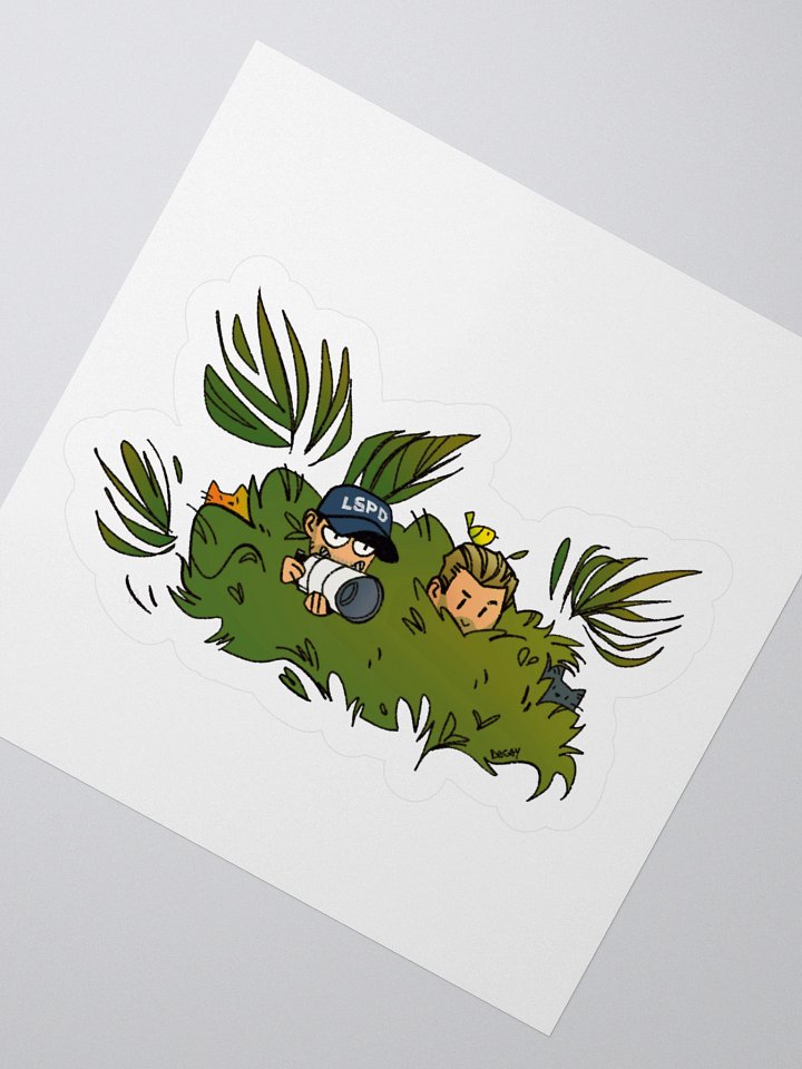 Bush stakeout sticker product image (4)