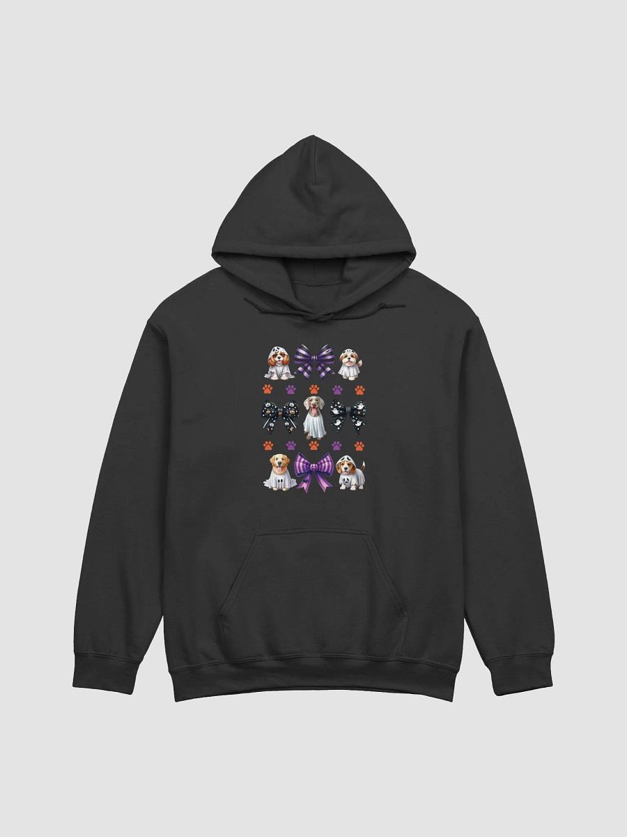 Cute Halloween Dog Ghosts and Bows Hoodie Design1 product image (6)