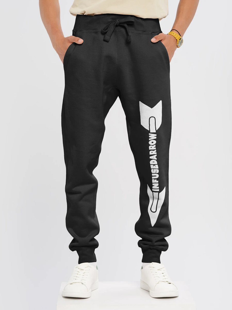 White Logo First Edition Joggers product image (9)