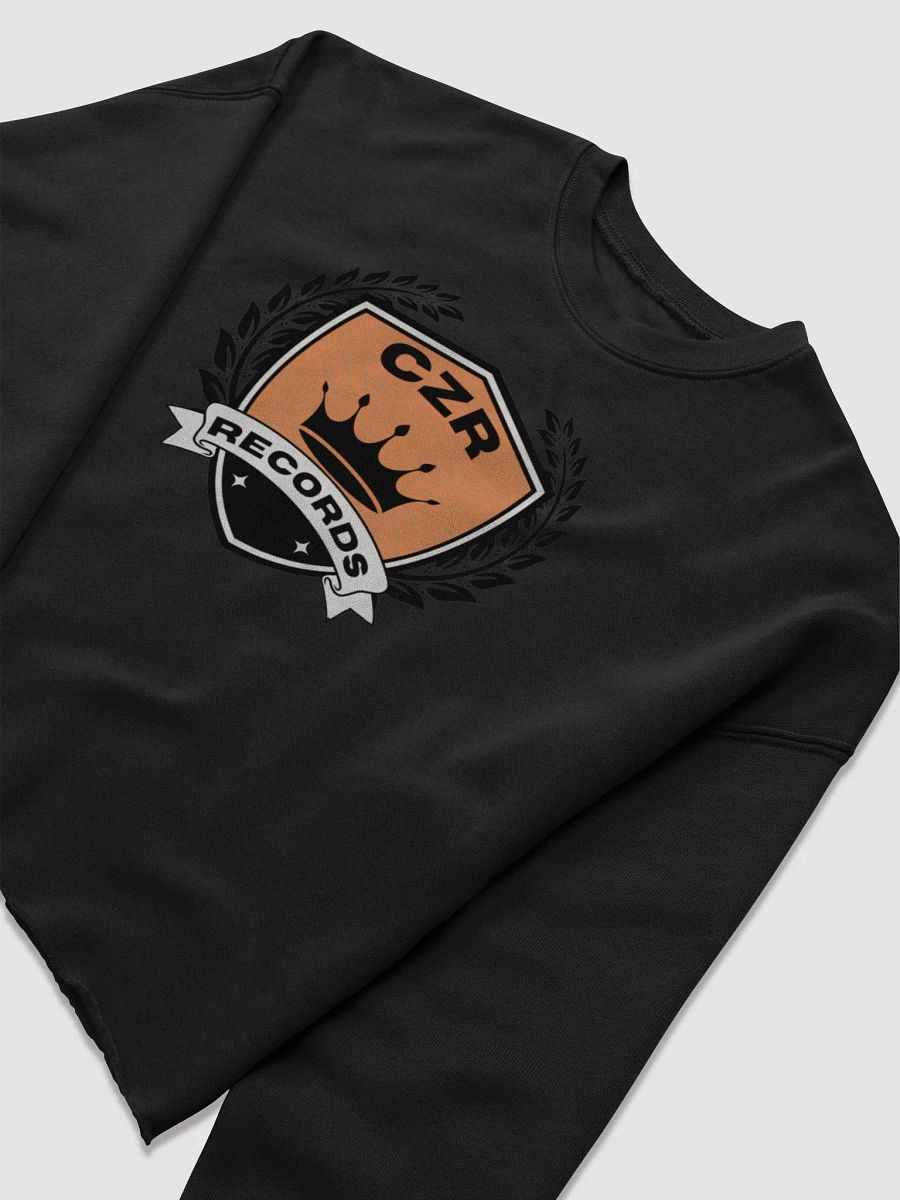 Women's HD Crest Orange Crop Sweater product image (6)