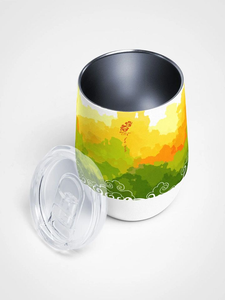 Cloudy Mountains Wine Tumbler product image (2)