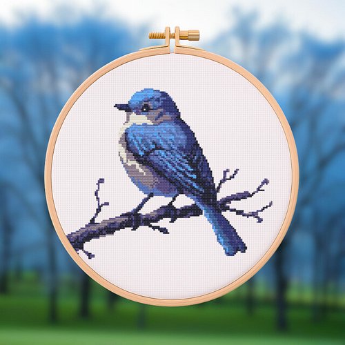 🐦Blue Tit Bird Cross Stitch Pattern!
📏150 x 150 stitches |🎨9 DMC colours
💻 Purchase securely from my official website or trus...