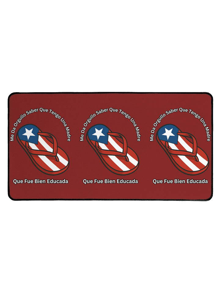 Proud Son/Daughter of a Well Educated Mother Flag Desk Mat product image (1)