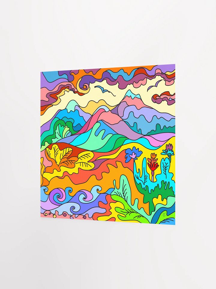 Whimsical Wonderland Poster - Paradise Landscapes No. 1 product image (2)