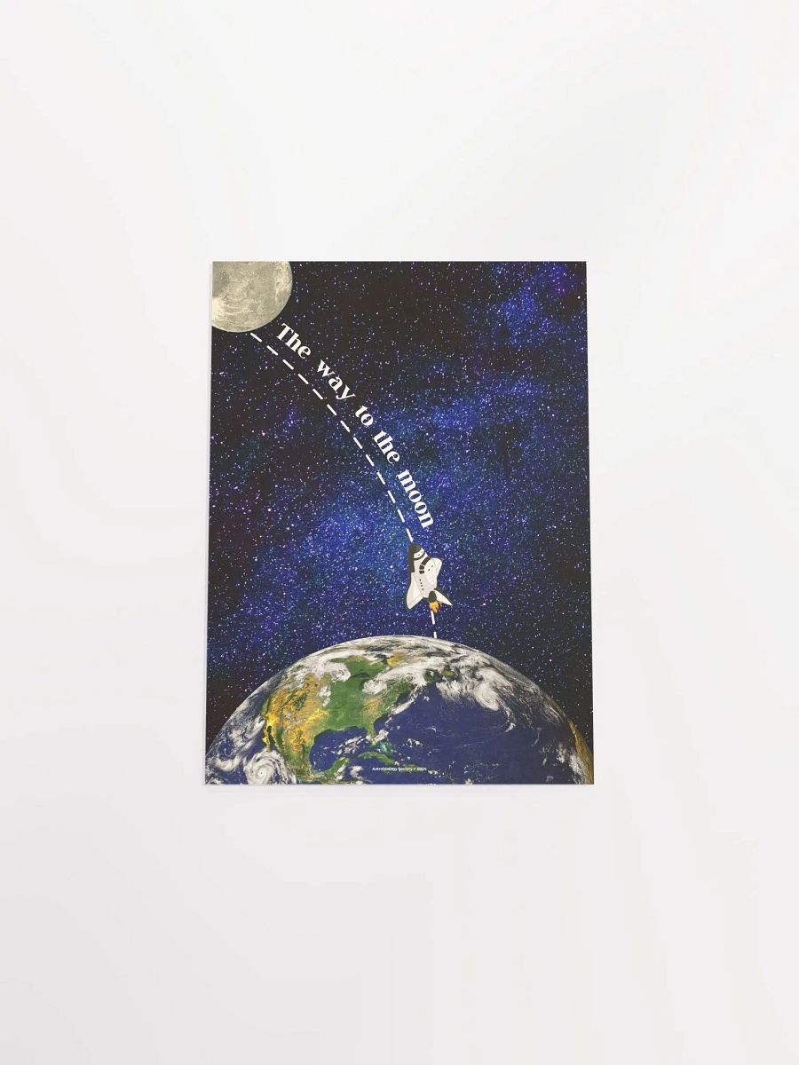 Way to the Moon Poster product image (19)